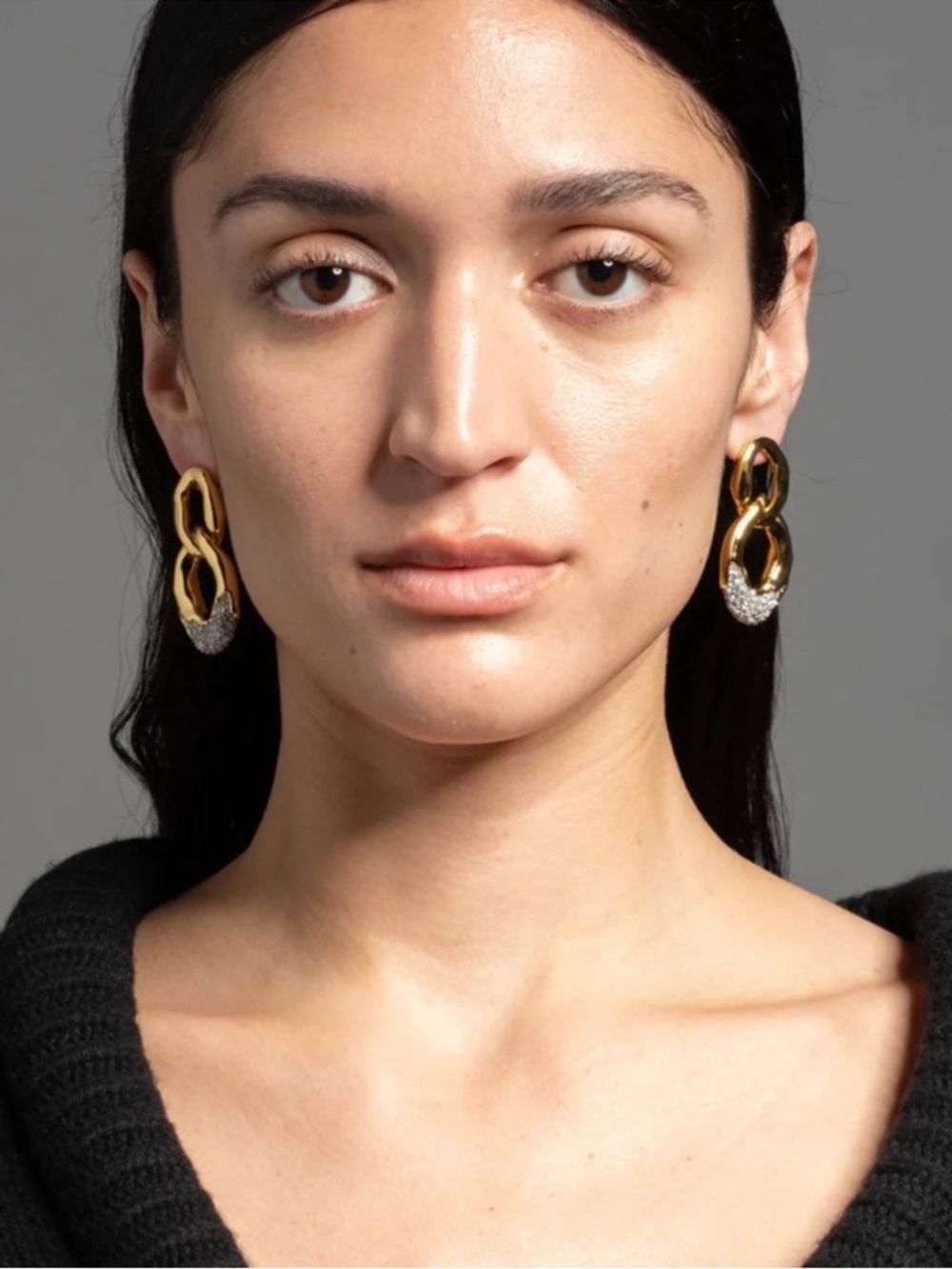 ALEXIS BITTAR Solanales Crystal Large
Link Earrings